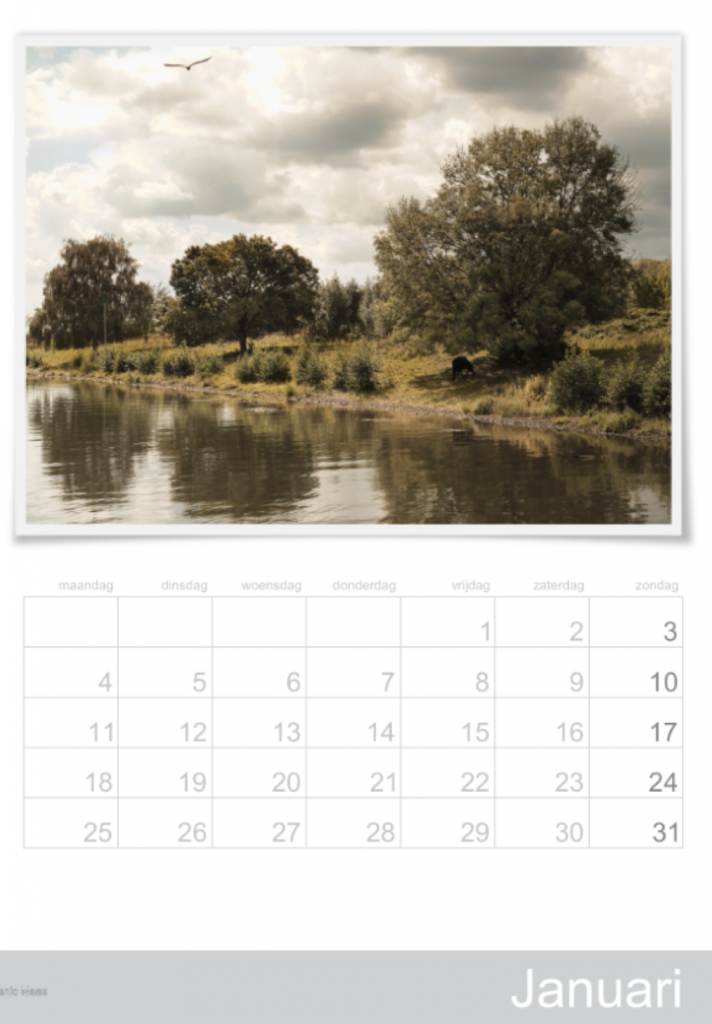 Kalender Nederlandschappen