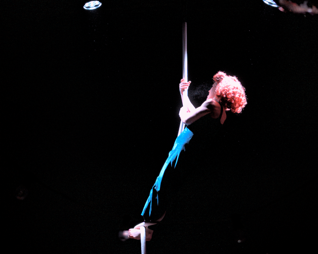 Trapeze artieste Circus Zanzara