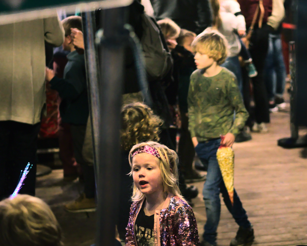 Voor de voorstelling bij Circus Zanzara