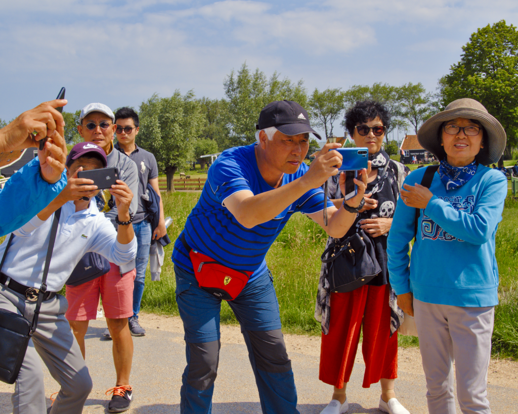 Getting it right Chinese tourists Zaanse Schans