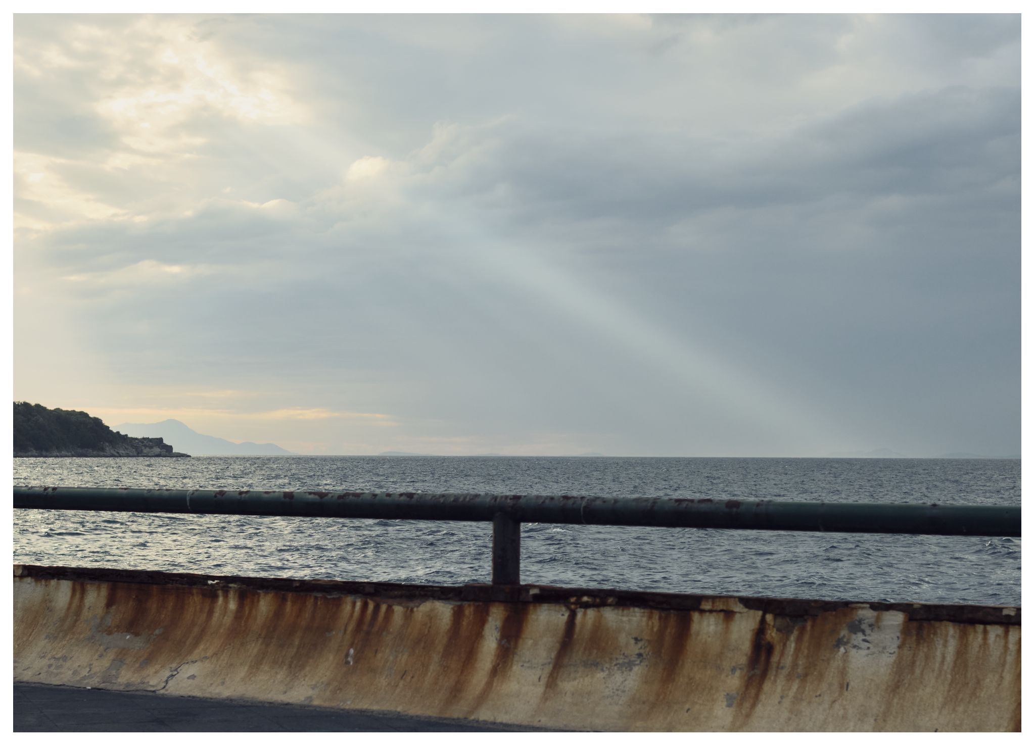 Uitzicht over zee Sorrento