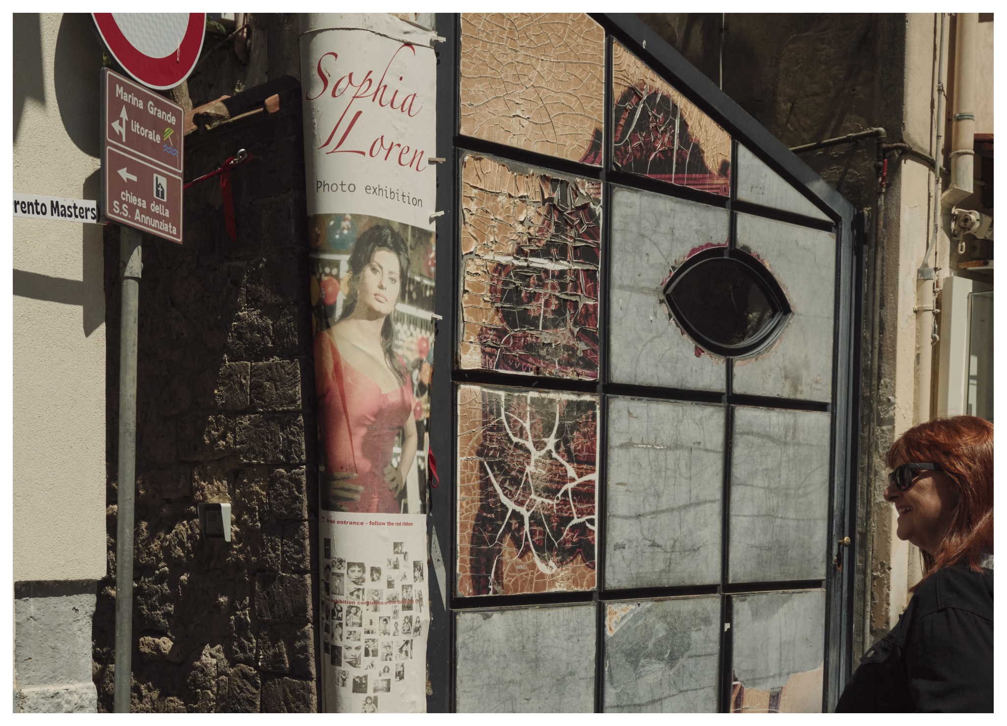 Fototentoonstelling in Sorrento