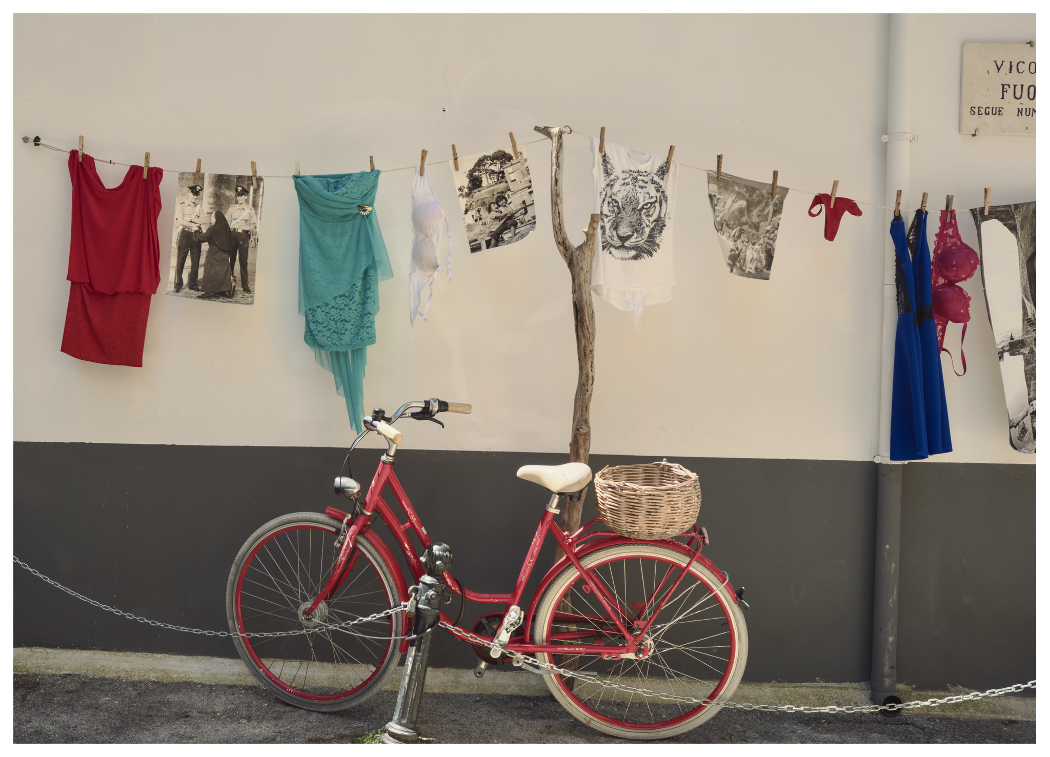 Fototentoonstelling in Sorrento