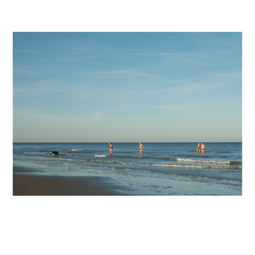 Strand en vuurtoren, Egmond